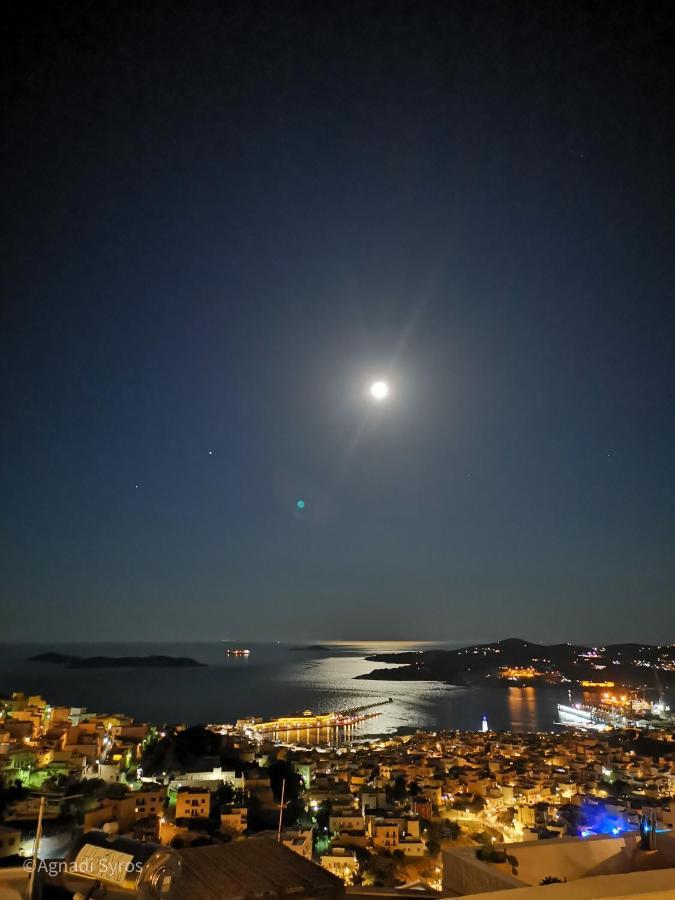 Agnadi Syros Beachfront Studios & Rooms Megas Gialos - Nites Exterior photo