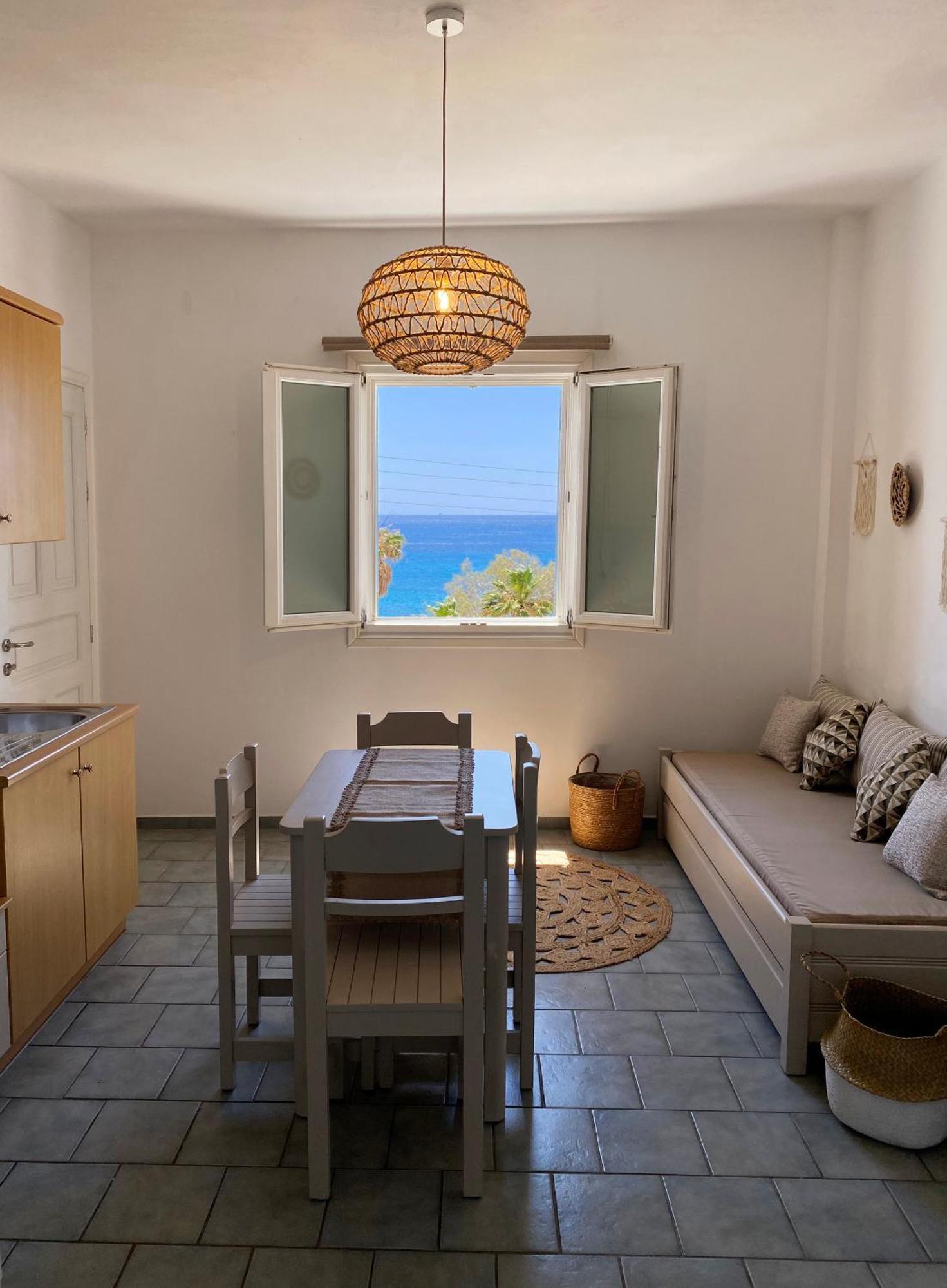 Agnadi Syros Beachfront Studios & Rooms Megas Gialos - Nites Exterior photo