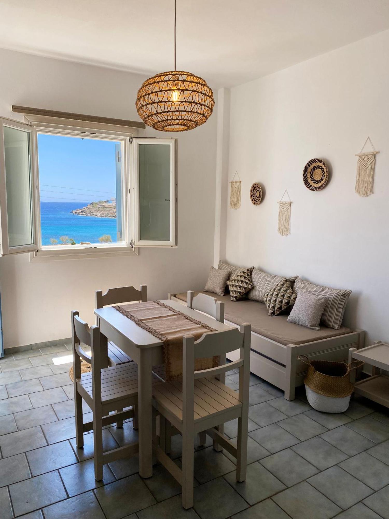 Agnadi Syros Beachfront Studios & Rooms Megas Gialos - Nites Exterior photo