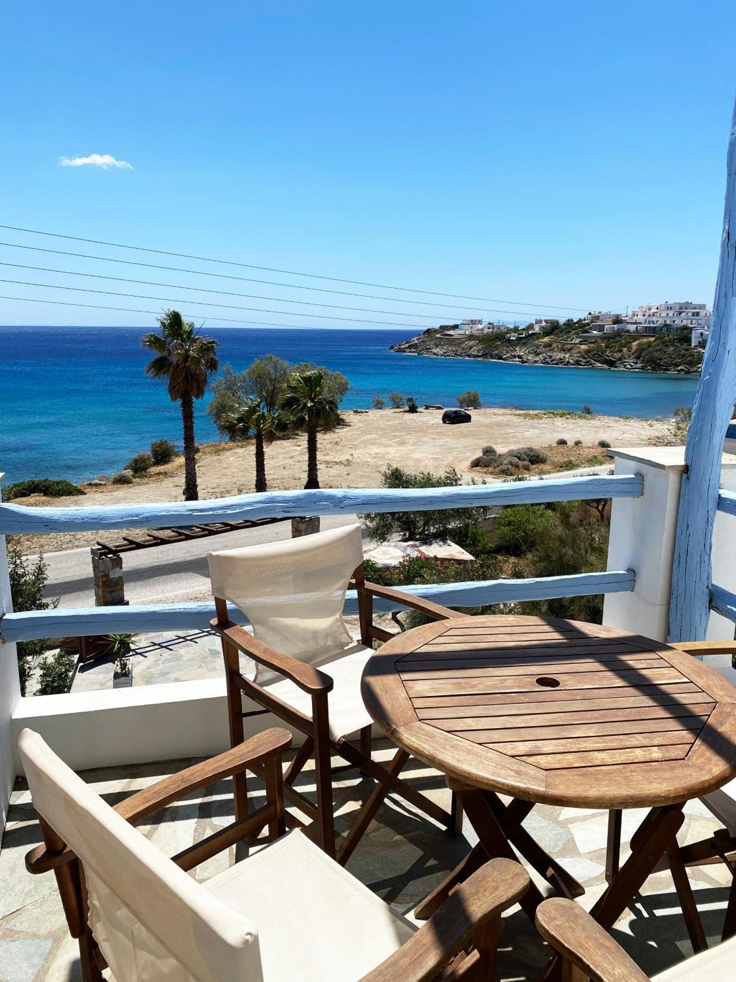 Agnadi Syros Beachfront Studios & Rooms Megas Gialos - Nites Exterior photo