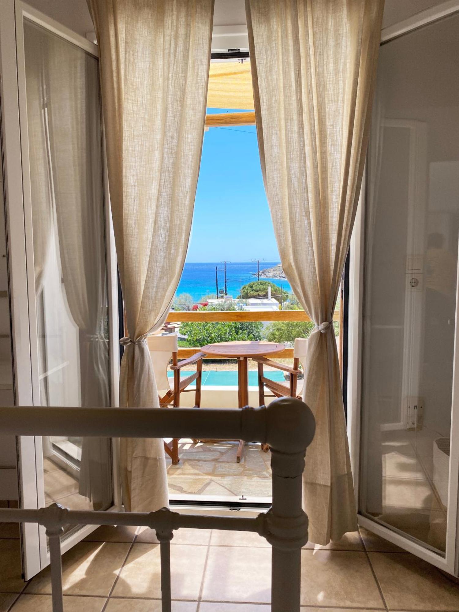 Agnadi Syros Beachfront Studios & Rooms Megas Gialos - Nites Exterior photo